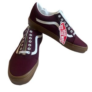 NWT- VANS Vintage Gum Rosewood old School